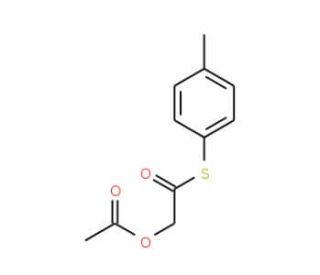 S-(2-Acetoxyacetyl)-p-mercaptotoluene - chemical structure image