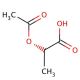 (S)-(−)-2-Acetoxypropionic acid (CAS 6034-46-4) - chemical structure image