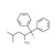 (S)-(−)-2-Amino-1-fluoro-4-methyl-1,1-diphenylpentane (CAS 274674-22-5) - chemical structure image