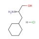 (S)-(+)-2-Amino-3-cyclohexyl-1-propanol hydrochloride (CAS 117160-99-3) - chemical structure image