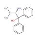 (S)-(−)-2-Amino-3-methyl-1,1-diphenyl-1-butanol (CAS 78603-95-9) - chemical structure image