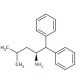 (S)-(−)-2-Amino-4-methyl-1,1-diphenylpentane (CAS 233772-40-2) - chemical structure image