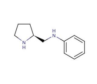 (S)-(+)-2-(Anilinomethyl)pyrrolidine (CAS 64030-44-0) - chemical structure image