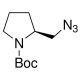 (S)-2-(Azidomethyl)-1-Boc-pyrrolidine (CAS 168049-26-1) - chemical structure image