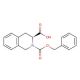 (S)-(+)-2-(Benzyloxycarbonyl)-1,2,3,4-tetrahydro-3-isoquinolinecarboxylic acid (CAS 79261-58-8) - chemical structure image