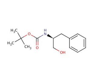 (S)-2-(Boc-amino)-3-phenyl-1-propanol (CAS 66605-57-0) - chemical structure image