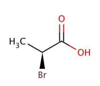 (S)-2-Bromopropionic Acid (CAS 32644-15-8) - chemical structure image
