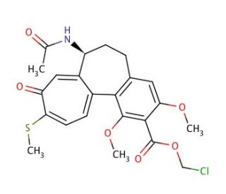 (S)-2-Chloroacetyl-2-demethylthiocolchicine (CAS 148731-67-3) - chemical structure image