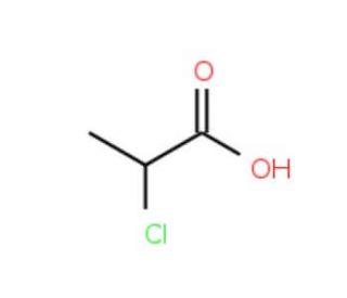 (S)-(&minus;)-2-Chloropropionic Acid (CAS 29617-66-1) - chemical structure image