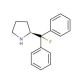 (S)-(−)-2-(Fluorodiphenylmethyl)pyrrolidine (CAS 274674-23-6) - chemical structure image
