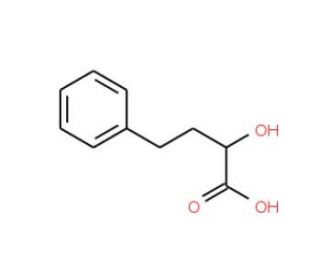 (S)-2-Hydroxy-4-phenylbutyric Acid (CAS 115016-95-0) - chemical structure image
