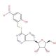 S-(2-Hydroxy-5-nitrobenzyl)-6-thioinosine (CAS 56964-73-9) - chemical structure image