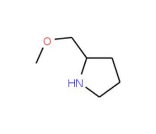 (S)-(&plus;)-2-(Methoxymethyl)pyrrolidine (CAS 63126-47-6) - chemical structure image