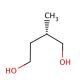 (S)-2-Methyl-1,4-butanediol (CAS 70423-38-0) - chemical structure image