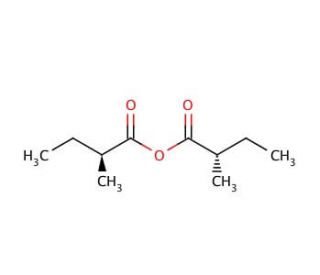 (S)-(&plus;)-2-Methylbutyric anhydride (CAS 84131-91-9) - chemical structure image