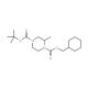 (S)-2-Methylpiperazine-1,4-dicarboxylic acid 1-benzyl ester 4-tert-butyl ester - chemical structure image