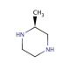 (S)-(+)-2-Methylpiperazine (CAS 74879-18-8) - chemical structure image