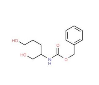 (S)-2-N-Cbz-amino-pentane-1,5-diol (CAS 478646-26-3) - chemical structure image
