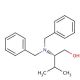 (S)-2-(N,N-Dibenzylamino)-3-methylbutanol (CAS 111060-54-9) - chemical structure image