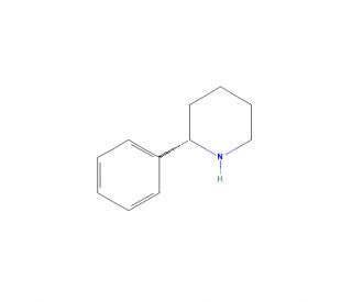 (S)-2-Phenylpiperidine (CAS 70665-05-3) - chemical structure image