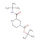 (S)-2-tert-Butylcarboxamide-4-tert-butoxycarbonylpiperazine (CAS 150323-35-6) - chemical structure image