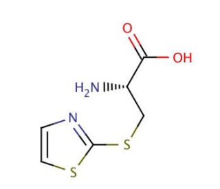 S-(2-Thiazolyl)-L-cysteine (CAS 405150-20-1) - chemical structure image