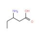 (S)-3-Amino-pentanoic acid (CAS 14389-77-6) - chemical structure image
