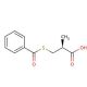 (S)-(−)-3-(Benzoylthio)-2-methylpropanoic Acid (CAS 72679-02-8) - chemical structure image