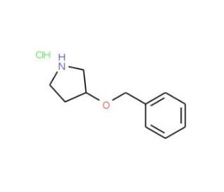(S)-3-Benzyloxy-pyrrolidine hydrochloride (CAS 931409-74-4) - chemical structure image