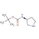 (S)-3-(Boc-amino)pyrrolidine (CAS 122536-76-9) - chemical structure image