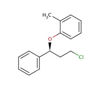 (S)-3-Chloro-1-phenyl-1-[2-methyl-phenoxyl]propane (CAS 114446-50-3) - chemical structure image