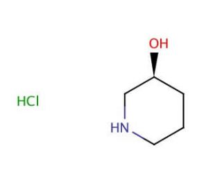 (S)-3-Hydroxypiperidine hydrochloride (CAS 475058-41-4) - chemical structure image