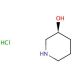 (S)-3-Hydroxypiperidine hydrochloride (CAS 475058-41-4) - chemical structure image