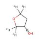 (S)-(+)-3-Hydroxytetrahydrofuran-d4 (CAS 1217718-57-4) - chemical structure image