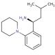 (S)-3-Methyl-1-(2-piperidin-1-yl-phenyl)butylamine (CAS 147769-93-5) - chemical structure image