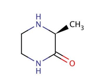 (S)-3-Methyl-2-ketopiperazine (CAS 78551-38-9) - chemical structure image