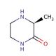 (S)-3-Methyl-2-ketopiperazine (CAS 78551-38-9) - chemical structure image