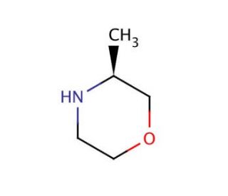 (S)-3-Methyl Morpholine (CAS 350595-57-2) - chemical structure image