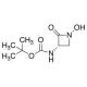 (S)-3-(N-Boc-amino)-1-hydroxy-2-azetidinone (CAS 71405-01-1) - chemical structure image