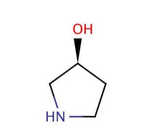 (S)-3-Pyrrolidinol (CAS 100243-39-8) - chemical structure image