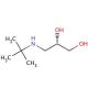 (S)-(−)-3-tert-Butylamino-1,2-propanediol (CAS 30315-46-9) - chemical structure image