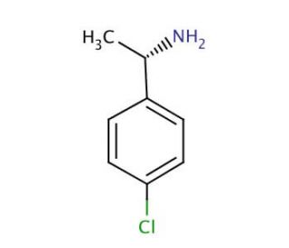 (S)-4-Chloro-α-methylbenzylamine (CAS 4187-56-8) - chemical structure image