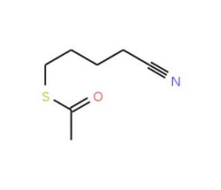 S-(4-Cyanobutyl)thioacetate (CAS 252949-42-1) - chemical structure image