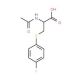 S-(4-Fluorophenyl)mercapturic Acid (CAS 331-93-1) - chemical structure image