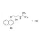 (S)-4-Hydroxy Propranolol Hydrobromide (CAS 135201-50-2) - chemical structure image