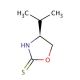 (S)-(−)-4-Isopropyl-2-oxazolidinethione (CAS 104499-08-3) - chemical structure image