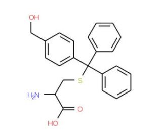 S-4-Methoxyltrityl-L-cysteine (CAS 177582-20-6) - chemical structure image