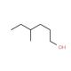 (S)-(+)-4-Methyl-1-hexanol (CAS 1767-46-0) - chemical structure image