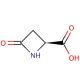 (S)-(−)-4-Oxo-2-azetidinecarboxylic acid (CAS 16404-94-7) - chemical structure image