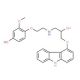 (S)-(−)-4′-Hydroxyphenyl Carvedilol - chemical structure image